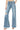 Risen Jeans - Mid-Rise Button Down Wide Leg Jeans with Distressed Hem (32 1/2" Inseam) - RDP5412HD-SaltTree