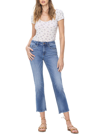 Flying Monkey - Mid Rise Crop Straight Jean - F5221A