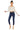Kancan - Women's High Rise Hem Detail Skinny Jeans - KC7267ST-SaltTree