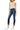 Kancan - High-Rise Ankle Skinny Jeans with Released Raw Waistband (27" Inseam) - KC8433-NV-SaltTree