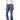 Flying Monkey- High Rise Cropped Flare Jeans With Step Hemline (27" Inseam) - F5245-SaltTree