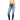 Kancan - Geneva High-Rise Ankle Skinny Jeans with Slit Raw Hem (27" Inseam) - KC9167QM-NV-SaltTree