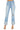 Risen Jeans - High Rise Full-Length Straight Leg Jeans with Extra Wide Adjustable Cuffed Hem (33 1/2" Inseam) - RDP5484-SaltTree