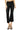 Risen Jeans - High-Rise Ankle Flare Jeans in Sleek Black (26 1/2" Inseam) - RDP5767-SaltTree