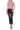 Flying Monkey - Mid Rise Cropped Skinny Jeans with Destroyed Frayed Hem (27" Inseam) - F5294-SaltTree