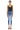 Kancan - Women's Mid Rise Distressed Ankle Skinny Jeans - kc7274st-SaltTree