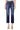 Risen Jeans - High-Rise Cropped Straight Leg Jeans with Distressed Raw Hem (27" Inseam) - RDP5250-SaltTree