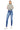 Kancan - Women's High Rise Button Fly Distressed Super Skinny Jeans - kc7113-SaltTree
