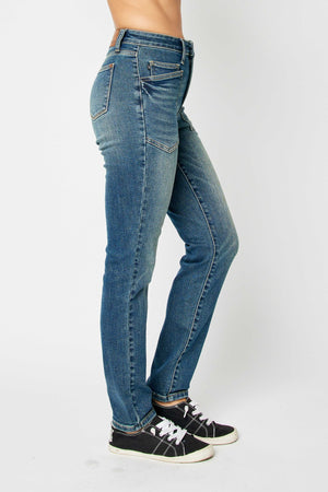 Judy Blue Full Size High Waist Skinny Jeans - 88687TD