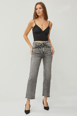 Risen Jeans - High Rise Straight Jeans - RDP5116