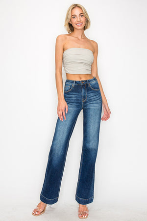 Risen Jeans - High Rise Straight Jeans - RDP5444