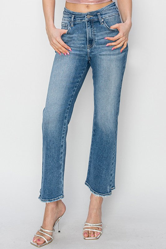 3x1 High Rise factory Frayed Hem Skinny Jeans