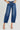 Risen Jeans - High-Rise Barrel Leg Jeans with Seam Detailing and Adjustable Cuff (25 1/2" Inseam) - RDP5933-SaltTree