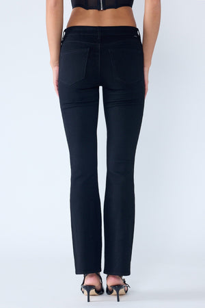 Enjean - Mid Rise Slim Bootcut Jeans - EP3557s