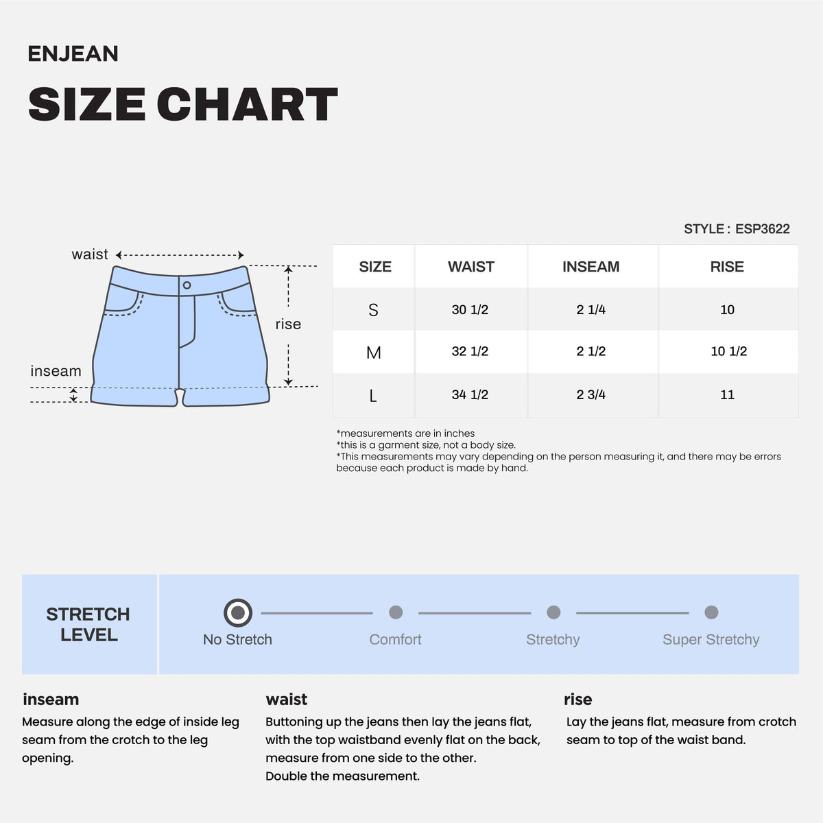 Enjean - High Rise Cuffed Jeans - Esp3662s - SaltTree