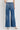 Flying Monkey - High Rise Distressed Wide Leg Jeans With Knee Slit (32" Long Inseam) - F5684 - Final Sale-SaltTree