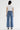 Mica Denim - High Rise Wide Leg Jeans with Distressed Hem (28" Inseam) - MDP-W3218-SaltTree