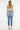 Kancan - Clemence High-Rise Distressed Mom Jeans with Raw Waistband (27" Inseam) - KC9198L ST-SaltTree