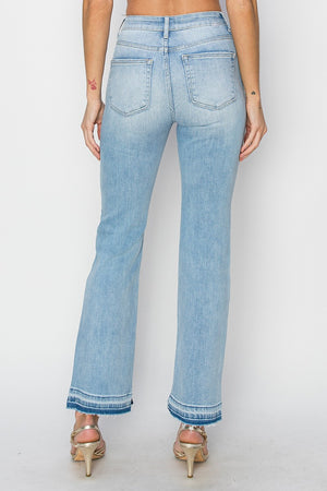 Risen Jeans - High Rise Straight Jeans - RDP5651CH - SaltTree