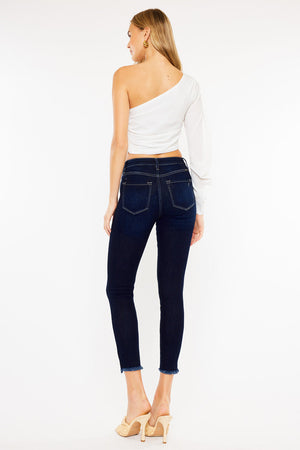 Kancan - Zinnia High Rise Ankle Skinny Jeans - KC8604D