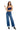 Risen Jeans - Tummy Control High Rise Cuffed Wide Leg Jeans (31" Cuffed Inseam) - PW21046-SaltTree