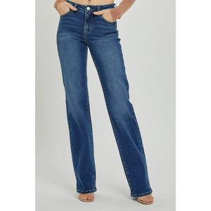 Risen Jeans - Mid Rise Long Straight Jeans - RDP5509