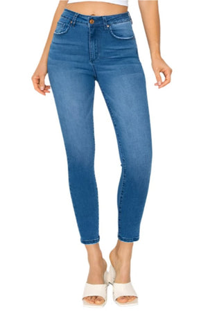 Wax Jean - Basic Five Pocket Push-Up Skinny Denim Jeans - 90304 - SaltTree