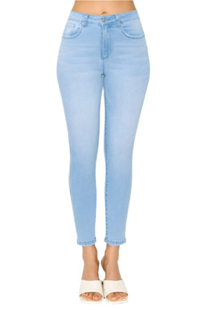 Wax Jean - Basic Five Pocket Push-Up Skinny Denim Jeans - 90304 - SaltTree