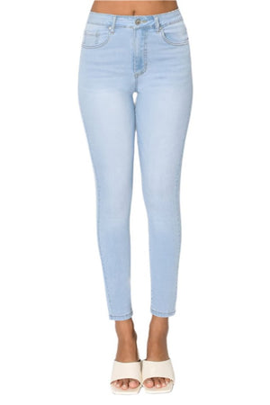 Wax Jean - Basic Super Stretchy Skinny Jeans - 90360 - SaltTree