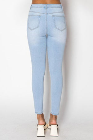 Wax Jean - Basic Super Stretchy Skinny Jeans - 90360 - SaltTree