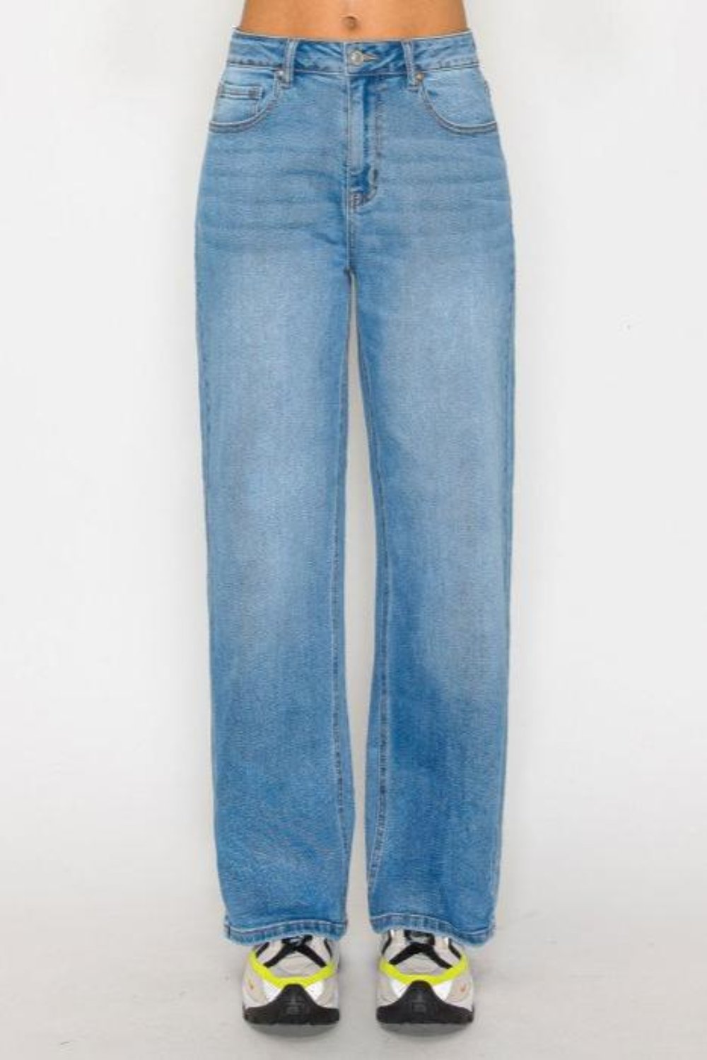 Wax Jean - Basic 5 Pocket Straight Jeans - 90376 - SaltTree