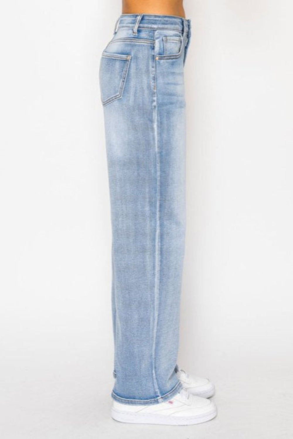 Wax Jean - Potassium Wash Basic Straight Jeans - 90380 - SaltTree