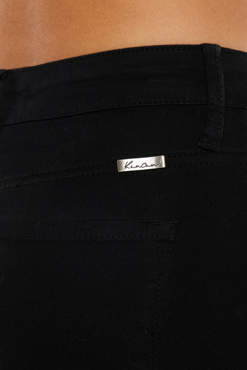 Kancan - Women's Super High Rise Super Skinny Jeans KC6009BK - SaltTree