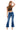 Cello Jeans - Women's Medium Wash Flared Jegging - High Stretch Pull-On Denim (30" Inseam) - AB35324-30-SaltTree