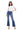 Cello Jeans - Women's Medium Wash Flared Jegging - High Stretch Pull-On Denim (30" Inseam) - AB35324-30-SaltTree