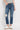 Flying Monkey - Mid-Rise Slim Straight Cropped Jeans With Distressed Detail (27" Inseam) - F4531-SaltTree
