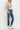 Flying Monkey - Mid-Rise Slim Straight Cropped Jeans With Distressed Detail (27" Inseam) - F4531-SaltTree