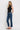 Flying Monkey - Mid Rise Ankle Slim Straight Jeans With Subtle Distressing (28" Inseam) - F4999