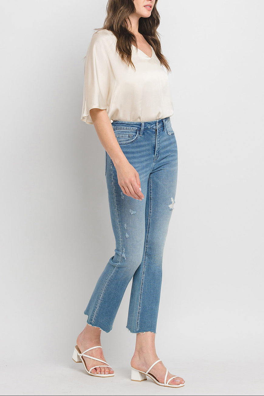 Flying Monkey - Inventive - High Rise Kick Flare - F5120 - SaltTree