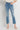 Flying Monkey - High Rise Kick Flare Jeans with Uneven Distressed Hem (27" Inseam) - F5120-SaltTree