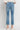 Flying Monkey - High Rise Kick Flare Jeans with Uneven Distressed Hem (27" Inseam) - F5120-SaltTree
