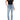 Flying Monkey - High Rise Slim Straight Jeans In Cool Light Wash (27" Ankle Length) - F5168-SaltTree