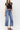 Flying Monkey - High Rise Wide Leg Jeans with Distressed Hem (27" Ankle Length) - F5204-SaltTree
