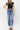 Flying Monkey - High Rise Wide Leg Jeans with Distressed Hem (27" Ankle Length) - F5204-SaltTree