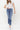 Flying Monkey - Mid-Rise Crop Slim Straight Jeans with Frayed Step Hem (27 1/4" Inseam) - F5210-SaltTree