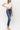 Flying Monkey - Benefactor High Rise Ankle Slim Straight Jeans with Slight Distressing (28" Inseam) - F5223-SaltTree