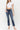 Flying Monkey - Benefactor High Rise Ankle Slim Straight Jeans with Slight Distressing (28" Inseam) - F5223-SaltTree
