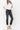 Flying Monkey - Mid Rise Cropped Slim Straight Jeans with Slight Distressing (28" Inseam) - F5236-SaltTree