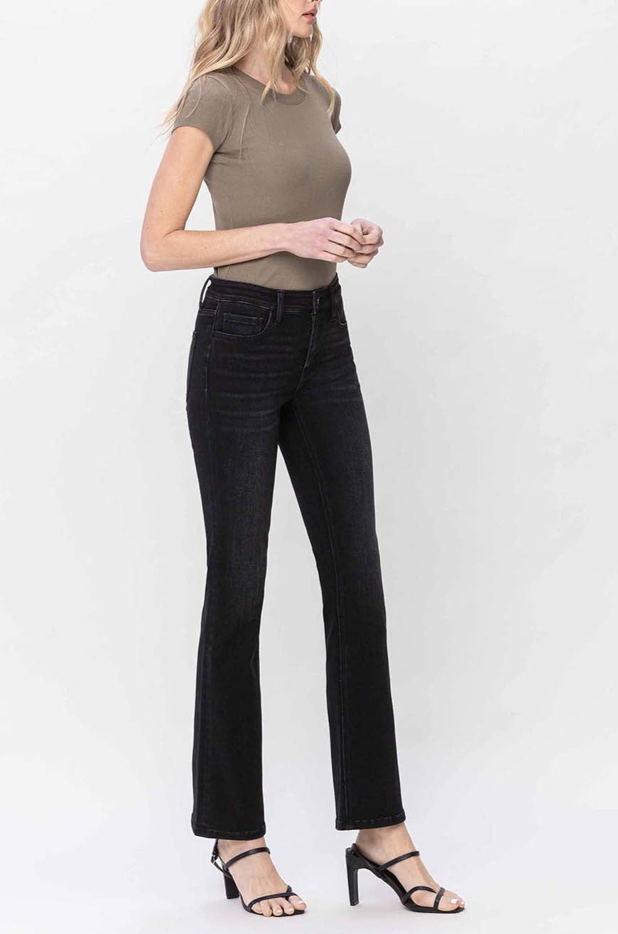 Flying Monkey - Evaluative - Mid Rise BootCut Jeans - F5291 - SaltTree