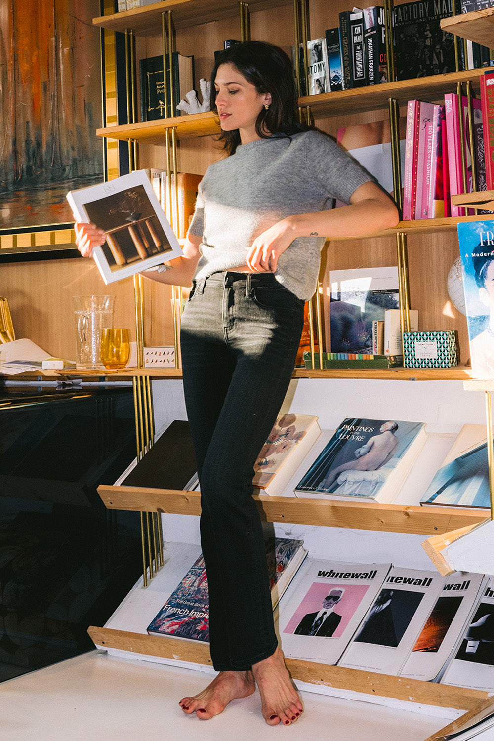 Flying Monkey - Evaluative - Mid Rise BootCut Jeans - F5291 - SaltTree